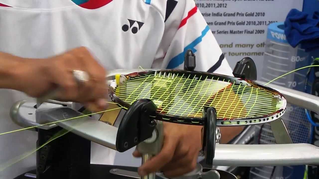 Yonex Stringer Yonex Master Stringer Halim 2 (Halim's Style.Preweaved.Prestretch 20% ...