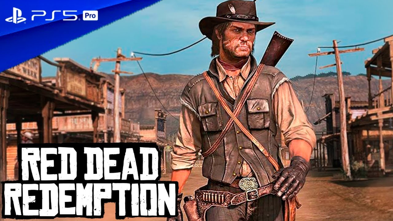 RED DEAD REDEMPTION | PS5 PRO - Início de Gameplay. - YouTube