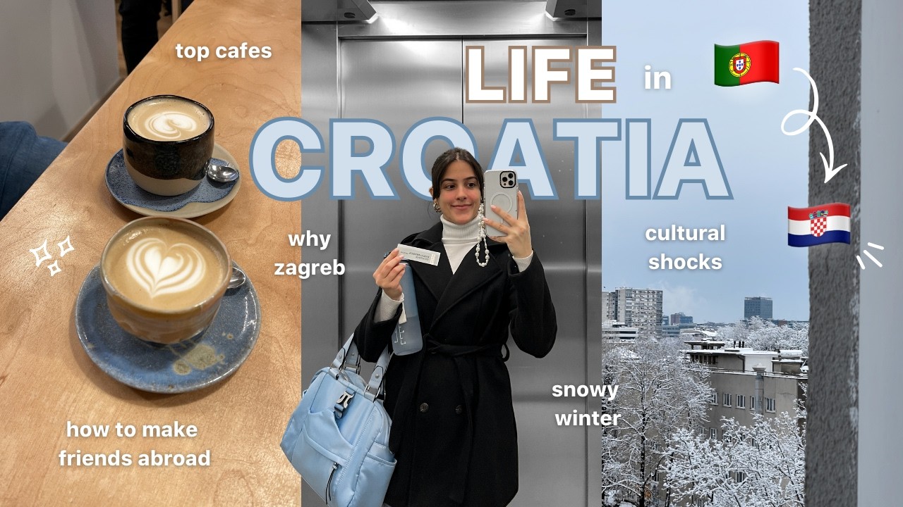 romanticising winter in zagreb | why I’ve moved to croatia, fave cafes, snow days