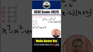 Class 10 MATHS Paper Discussion | ICSE Board Exam 2025 | ICSE MATHS