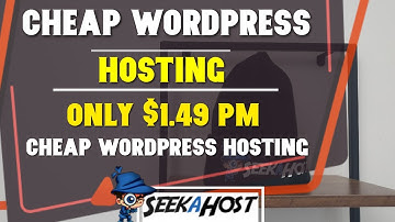 Cheap WordPress Hosting For Only $1.49 Per Month