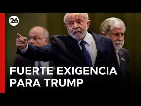 ⚠️ INTERNACIONAL | Lula cruzó a Trump por los aranceles y le exigió explicaciones públicas