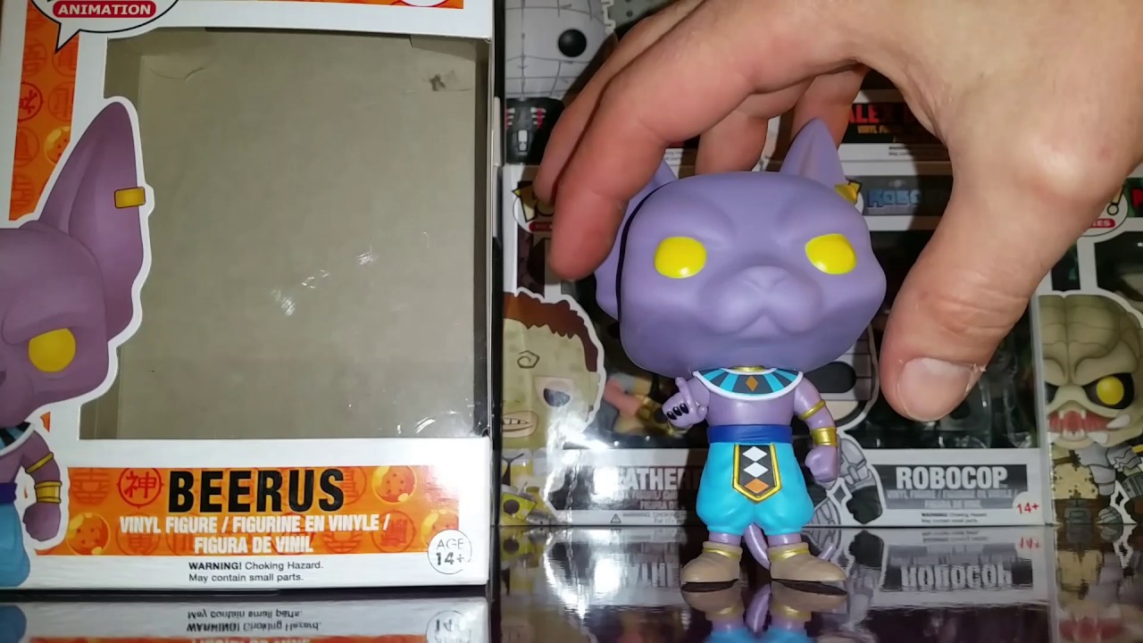 beerus pop figure