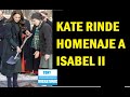 KATE MIDDLETON PLANTA UN ÁRBOL HONRANDO LA MEMORIA DE ISABEL II.