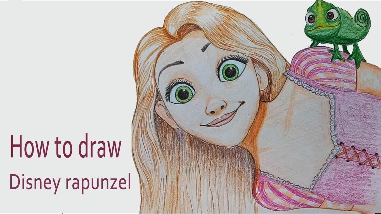 Rapunzel 3 Disney Tangled by BAGT on deviantART  Rapunzel drawing Disney  art Disney sketches