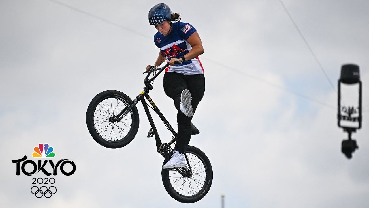 Hannah Roberts, Perris Benegas go 1-2 in BMX freestyle seeding | Tokyo Olympics | NBC Sports