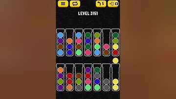 【Ball Sort Puzzle】Level.3151