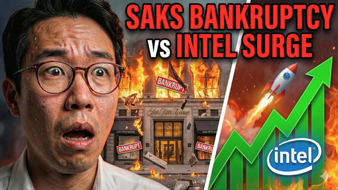 BREAKING: Saks Fifth Avenue BANKRUPTCY vs Intel Stock SURGE - Two Americas Theory