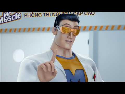 Mr Muscle with Glade (Vietnam)-Nước thơm lau sàn, đã sạch lại còn thơm lâu (2014)