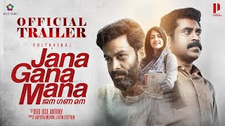 Jana Gana Mana - Official Trailer | Prithviraj Sukumaran | Suraj Venjaramoodu | Dijo Jose Antony