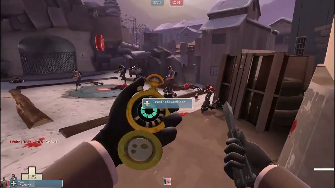 Team fortress 2 spy gameplay 