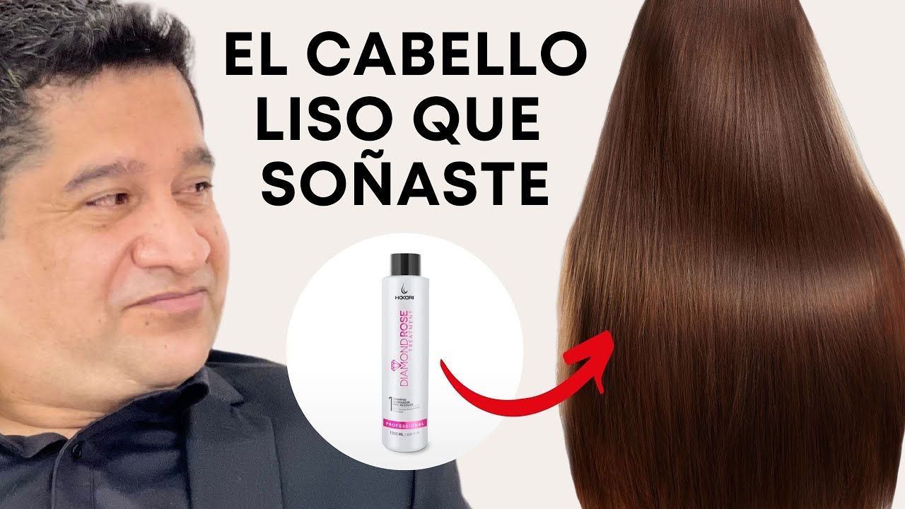 DIAMOND ROSE Paso 1 [Alisado y Tratamiento] Para el Cabello Tecnología  Directamente de Brasil - YouTube