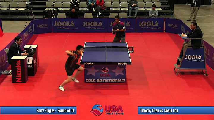 Men's Singles Round of 64: Timothy Chen vs. David ...