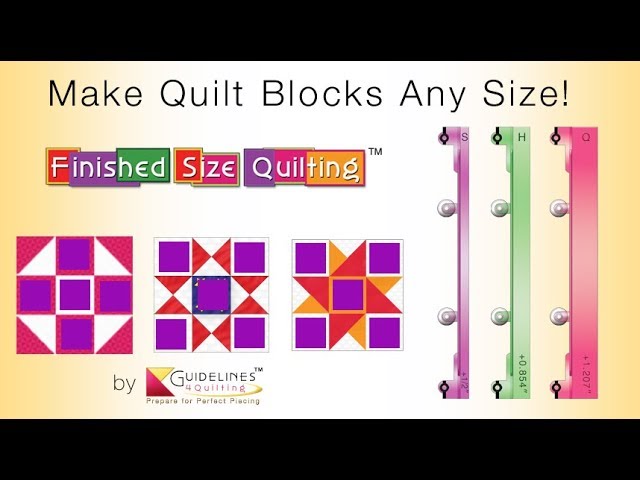 Cut perfect squares in just seconds, even those measuring 2⅞! #quilting 