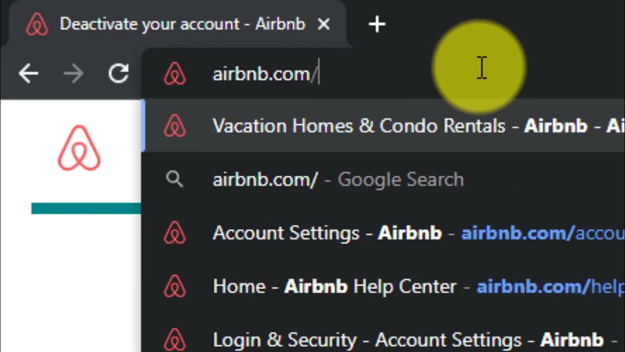 How To Deactivate Or Delete Airbnb Account YouTube 