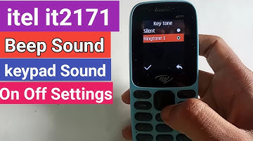 itel it 2171 Beep sound keypad sound