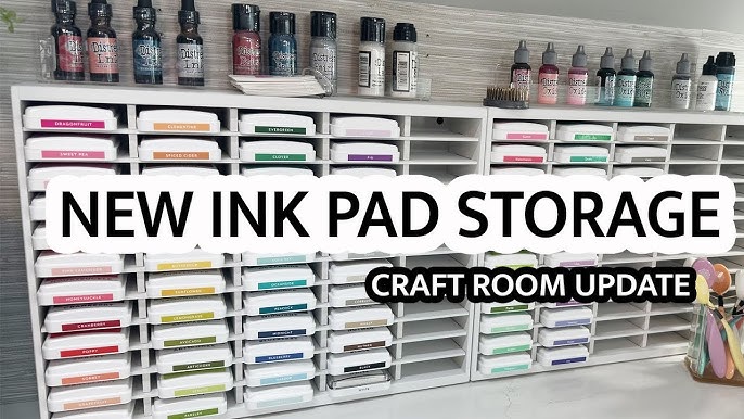 This $20 Ink Pad Storage Is AWESOME! – Craft Room Organization