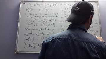 The Binomial Theorem (from Elementary Number Theory by D. M. Burton, 3rd Edition) (Part 2)