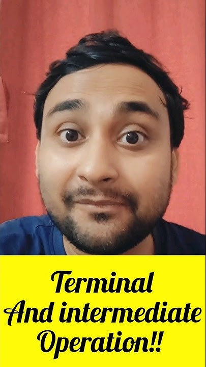 Terminal vs Intermediate Operations in Streams!! #ytshorts #shortsfeed ...