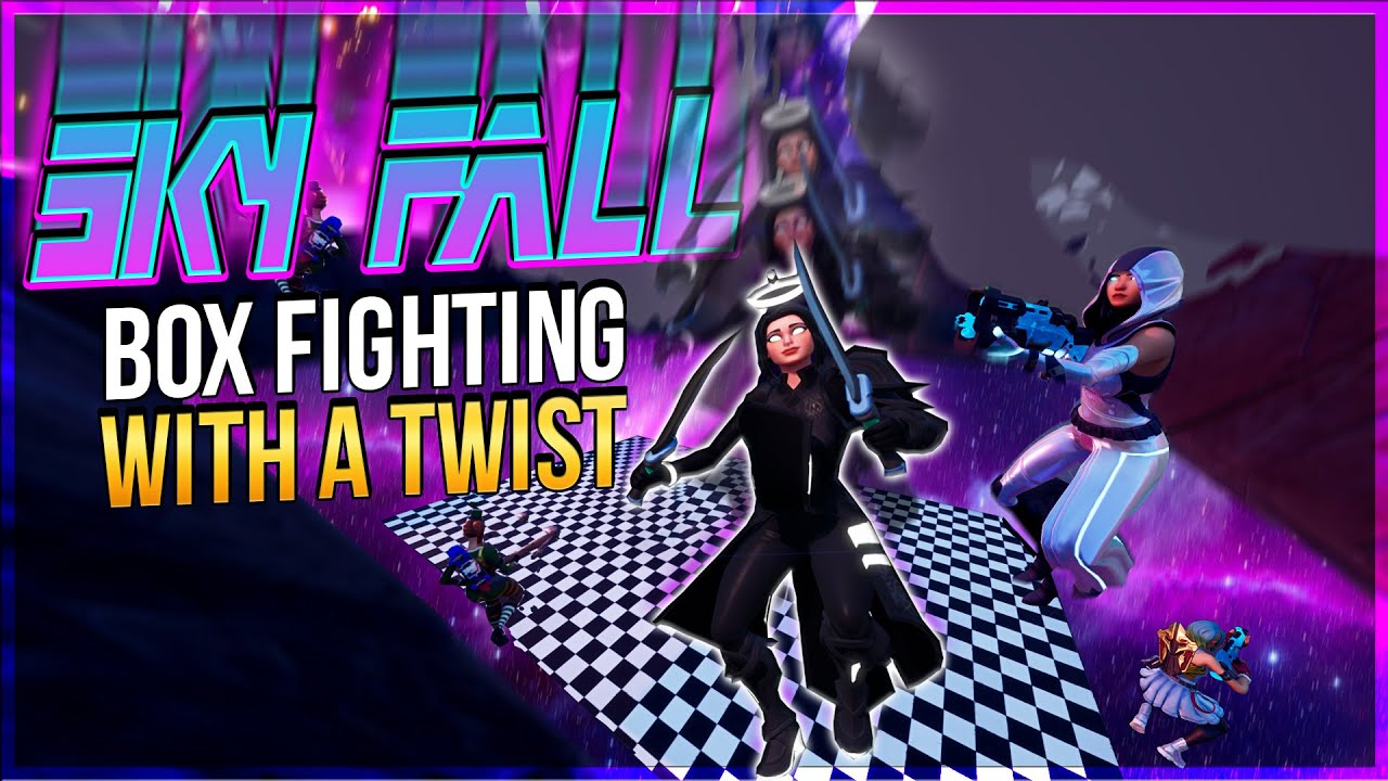 The Best Box Fighting Map Ever Sky Fall W 4 Different Team Variation To Choose From Youtube