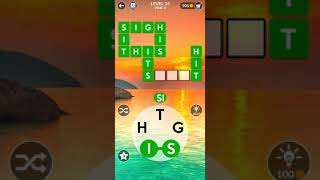 Wordscapes Levels 1-25 Answers  Android IOS Gameplay Walkthrough By People Fun screenshot 5