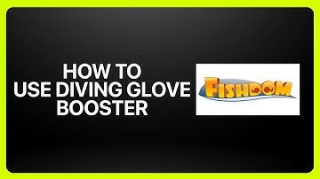 How To Use Diving Glove Booster In Fishdom 2025! Tutorial