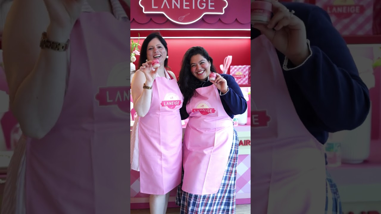 Strawberry Shortcake Lip Sleeping Mask Event | Laneige India