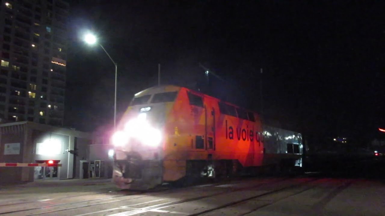 Last VIA Rail J-Train on the Dundas Sub of the Year! | VIA 75 and 87 in London ON | 11/20/2022