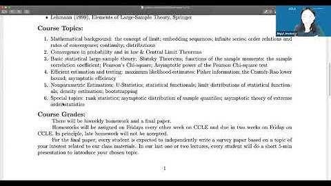 STATS 203 - Large Sample Theory - Lecture 1 (Intro & Math Background)
