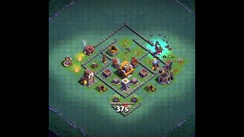 Builder hall 5 Night Witch Attack😛 (3Star)🥰| Clash of clans_Coc #shorts #short #clashofclans