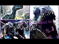 T-rex &amp; Blue Vs Indominus Rex | edit~