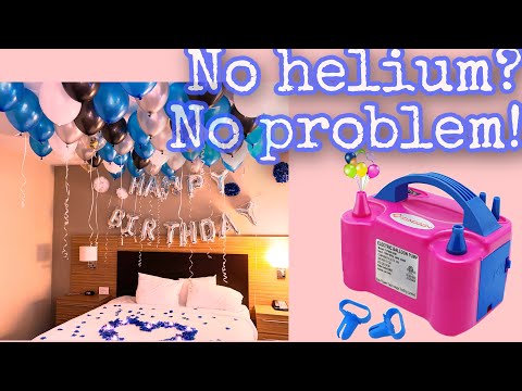 HOW TO KEEP BALLOONS UP WITHOUT HELIUM