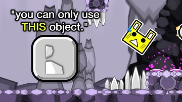 Building a GD part that only uses 1 OBJECT