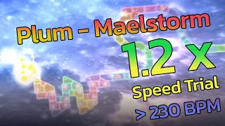 [Level 18?] ADOFAI Custom Plum-Maelstrom 1.2x Speed Trial Clear [Level by RedCRP] screenshot 3