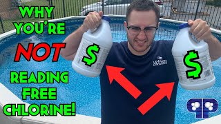 THE SECRET TO GET A CHLORINE READING IN YOUR POOL