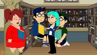 Shallis Misbehaves At The Library And Gets Killed