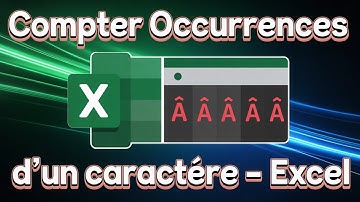 🔢✨ Excel: Compter le nombre d’occurrences d’un caractère ! 📝✅