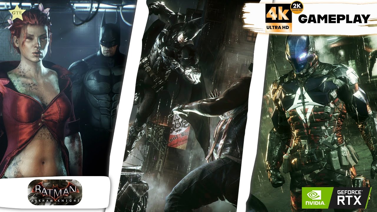 Batman Arkham Knight IN 4K/2K Ultra Maxed Graphics ON RTX 50 Series ...
