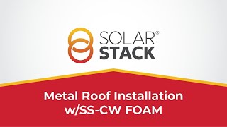 Solar Stack Installation Metal Roof - Cold Weather Wealth