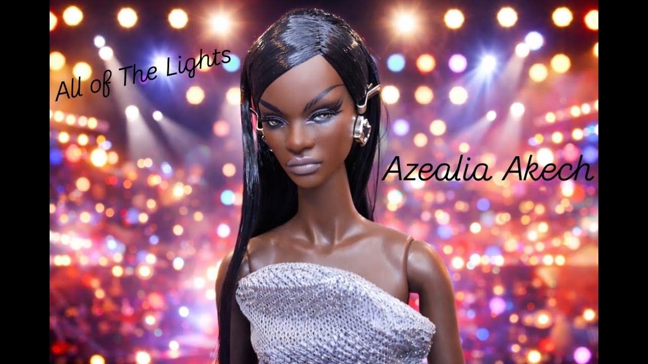The Hottest New Exclusive Doll Line GMCOLL🖤 All of The Lights✨ Azealia Akech Unboxing & Review🔥