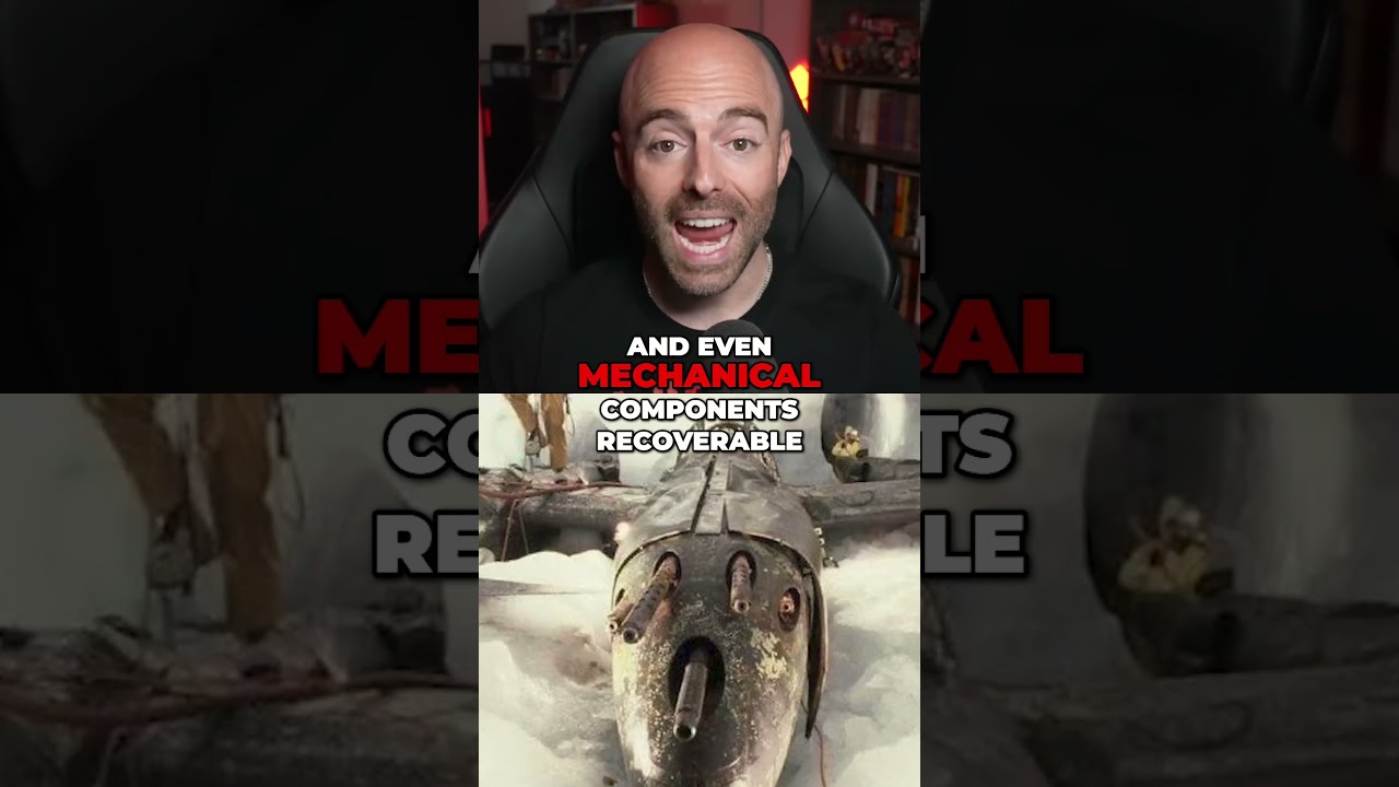 «Девушка с ледника» — найденный самолет-призрак времен Второй мировой войны!