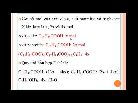 Video Hỗn hợp E gồm axit oleic, axit panmitic, và... - youtube