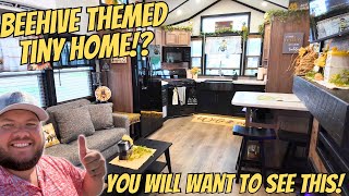 Famous A BEEHIVE Themed Tiny Home?! You Have to See This 🐝 Profile