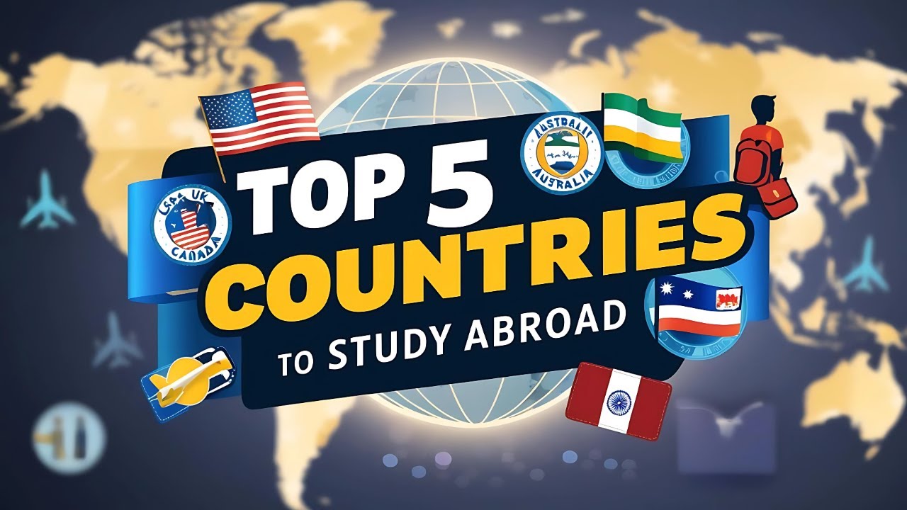 Best Countries for Indian Students to Study Abroad in 2025! - YouTube