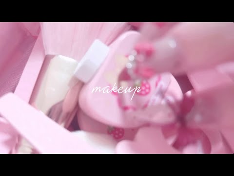 【ASMR】遅刻魔サンタさんの慌てん坊メイクasmr🎅🎀