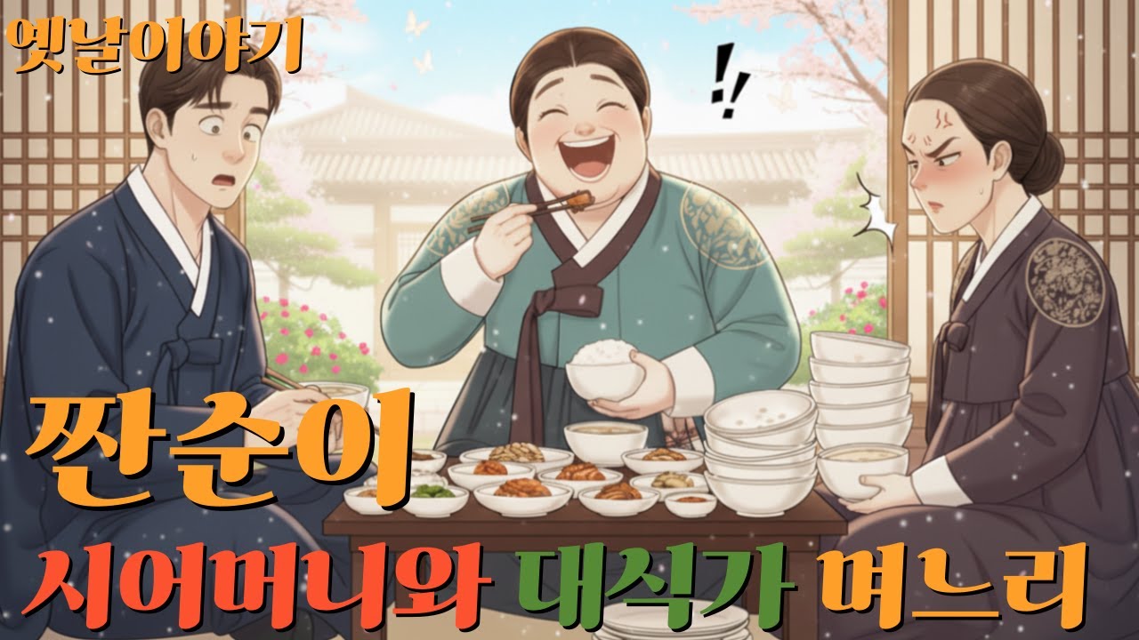 3.대식가 며느리를 들인 짠순이 시어머니의 최후는? /설화/민담/야담/사연/옛날이야기/오디오북