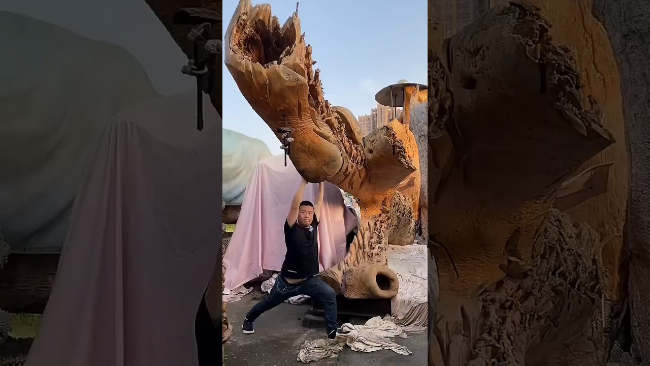 This Wooden Sculpture Will Blow Your Mind 🤯