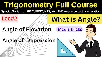 Angle of Elevation & Depression mcqs tricks full detail #bsc #msc #bs #ms #PhD #afmathe #tricks #nts