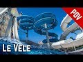 ALL WATER SLIDES at Le Vele Acquapark in Italy!