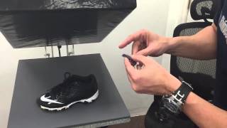 How to Heat Press Football Cleats and Glove Hotronix Heat Press